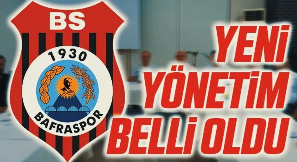 1930 Bafraspor yeni yönetimi belli oldu