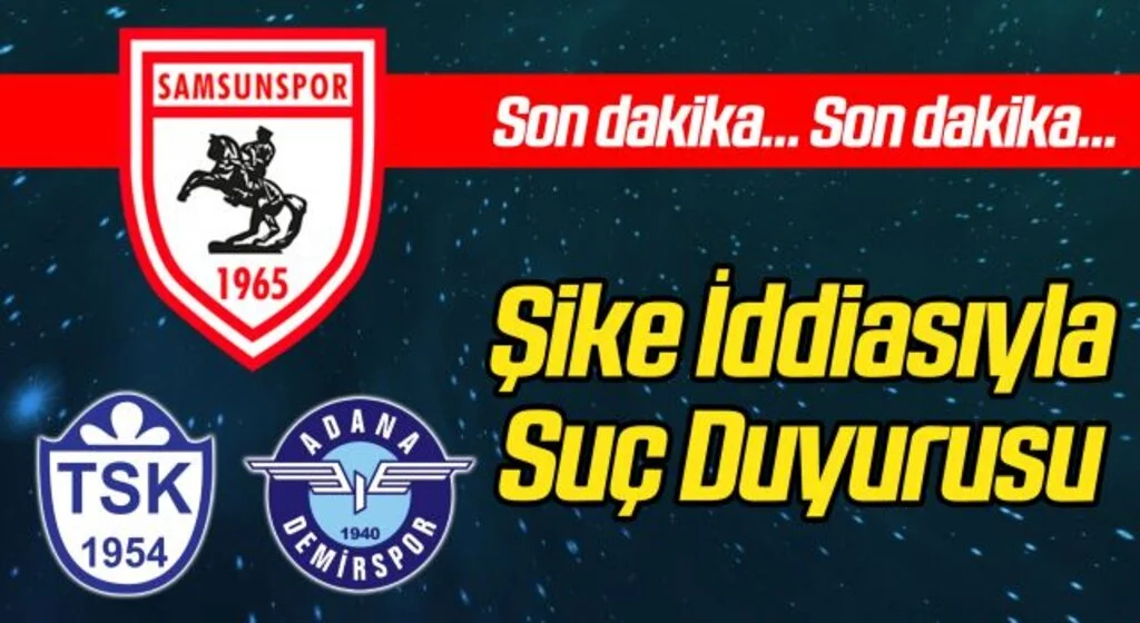 Adana Demirspor ve Tuzlaspor’a şike iddiasıyla suç duyurusu yapıldı