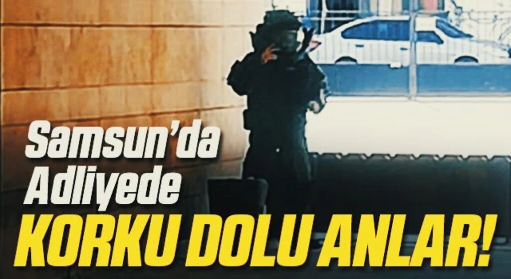 Adliye önündeki şüpheli çanta fünye ile patlatıldı