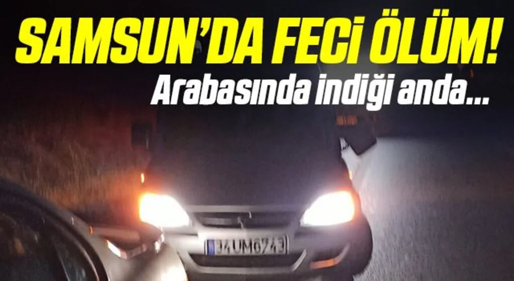 Aracından inen sürücü, otomobilin çarpması sonucu hayatını kaybetti