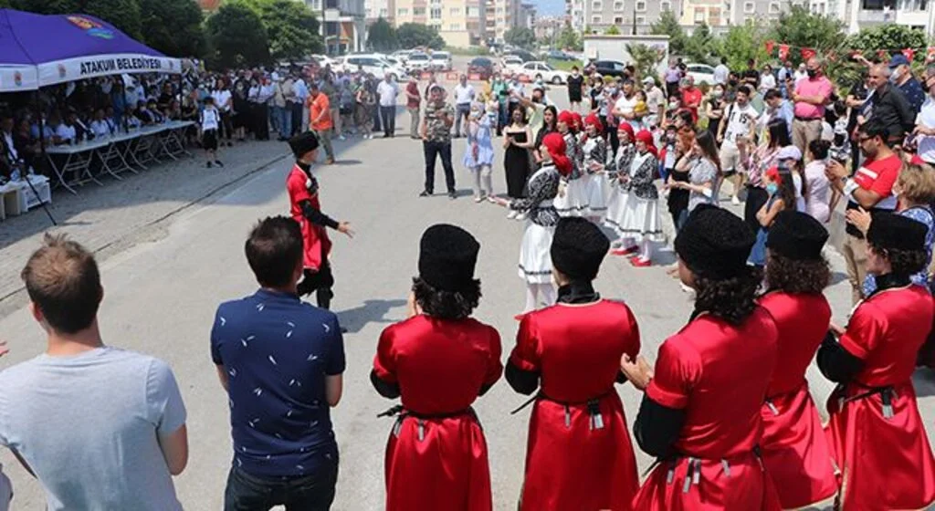 Atakum’da Adige Kültür Parkı açıldı 