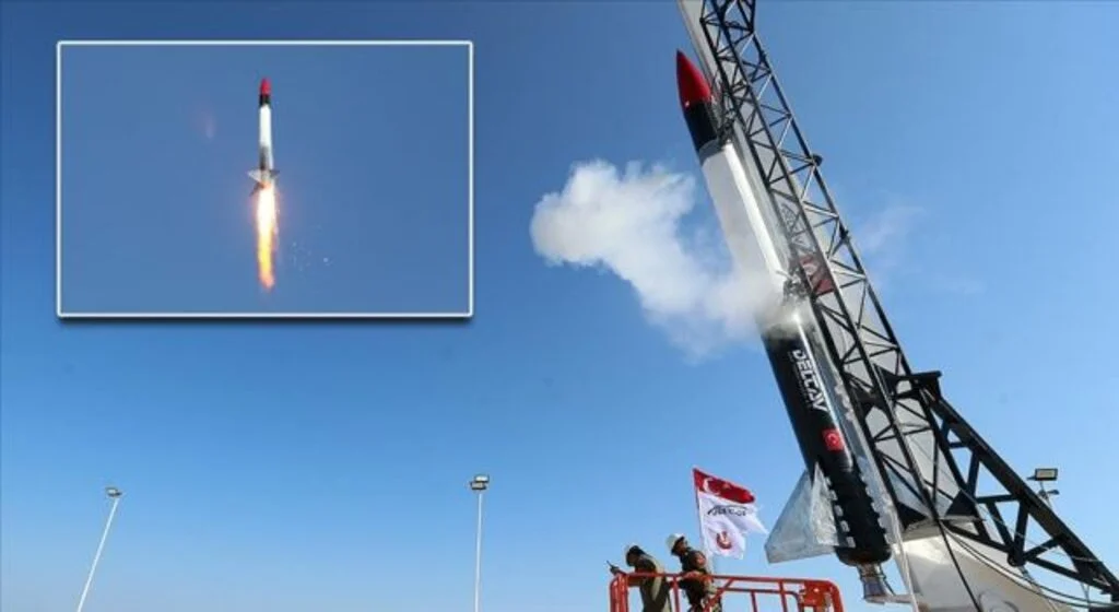 Ay misyonunda kullanılması planlanan hibrit motorlu Sonda Roket Sistemi başarıyla test edildi