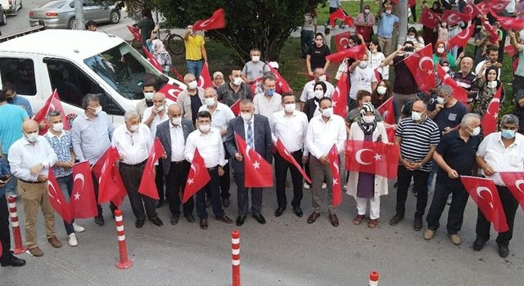 Bafra, 15 Temmuz'da yine tek yürek