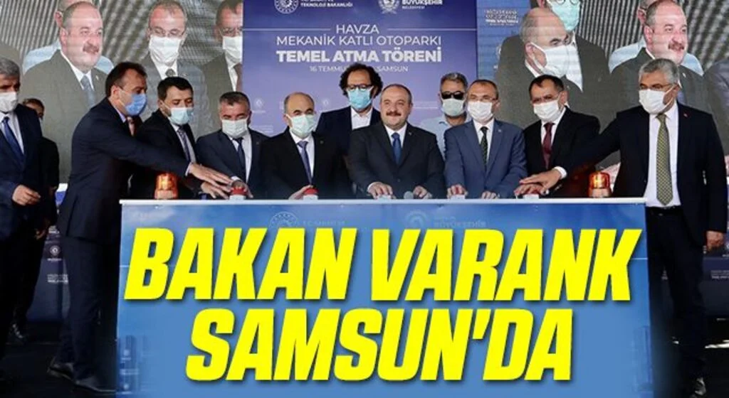 Bakan Varank Samsun'da