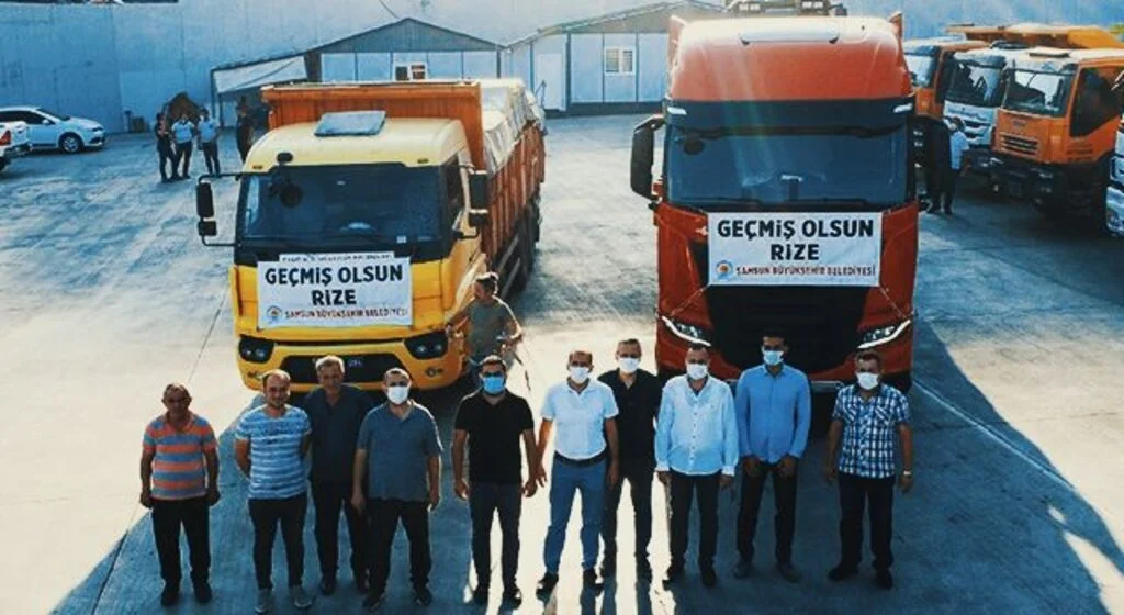 Başkan Demir: “Samsun olarak Rize'nin yanındayız”