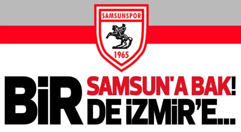 Bir Samsun'a bak! Bir de İzmir'e...
