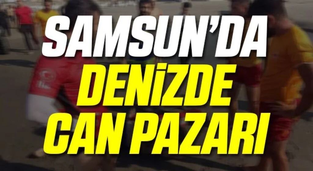 Boğulma tehlikesi geçiren 2 kişiyi cankurtaranlar kurtardı