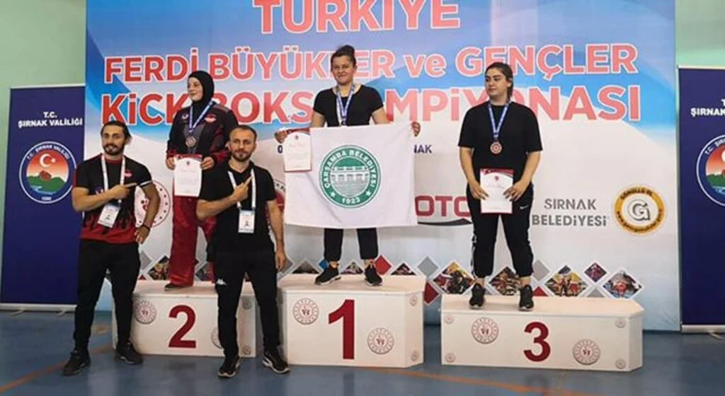 Çarşamba Belediyespor Kulübü sporcusu Beyza Aydın Türkiye Şampiyonu