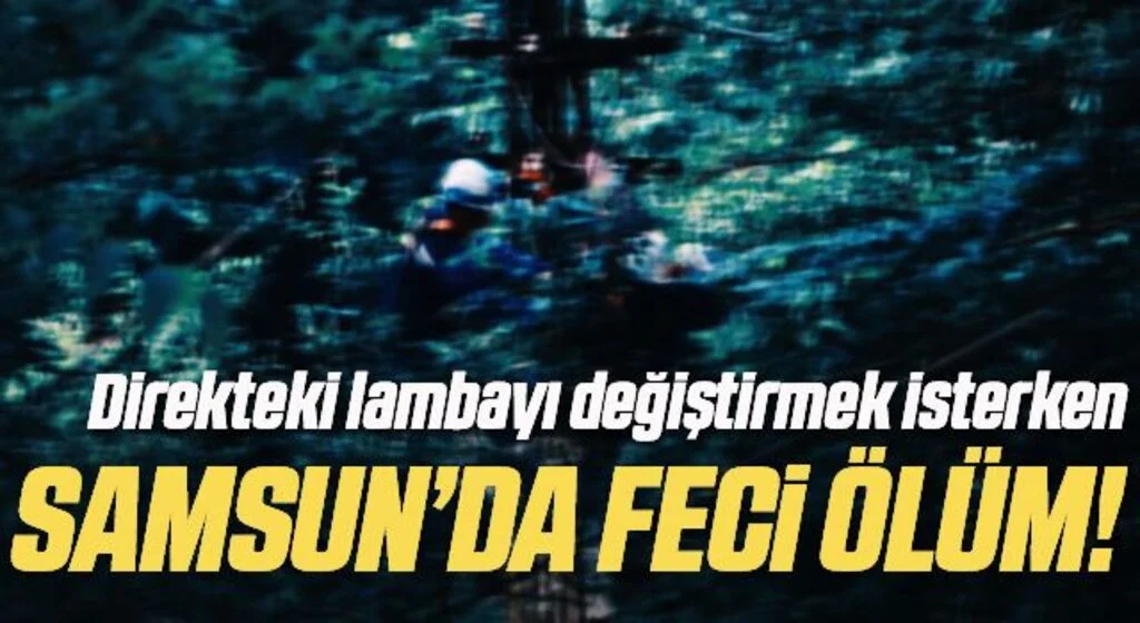 Direkteki lambayı değiştirmek isterken düşüp öldü