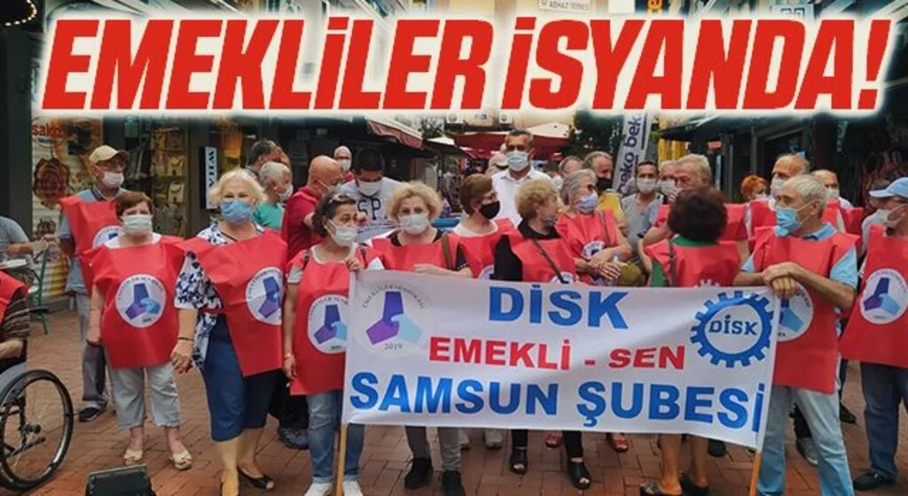 Emekliler İsyanda!