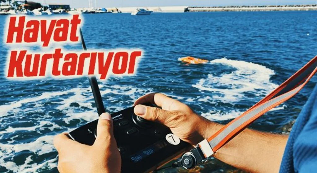 Emniyetin uzaktan kumandalı can simitleri hayat kurtarıyor