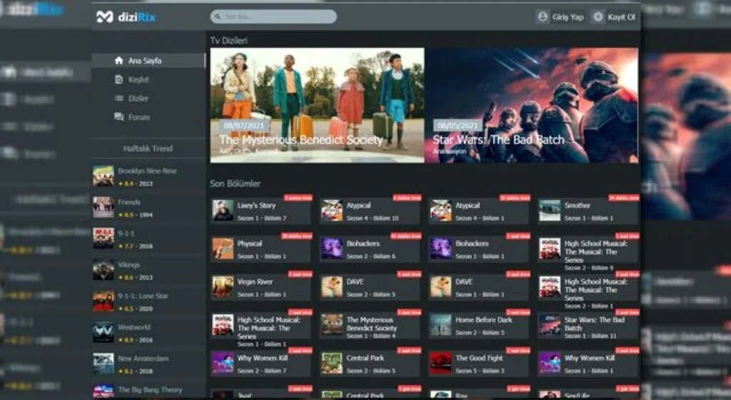 En Yeni Yabancı Diziler Dizirix.net'te