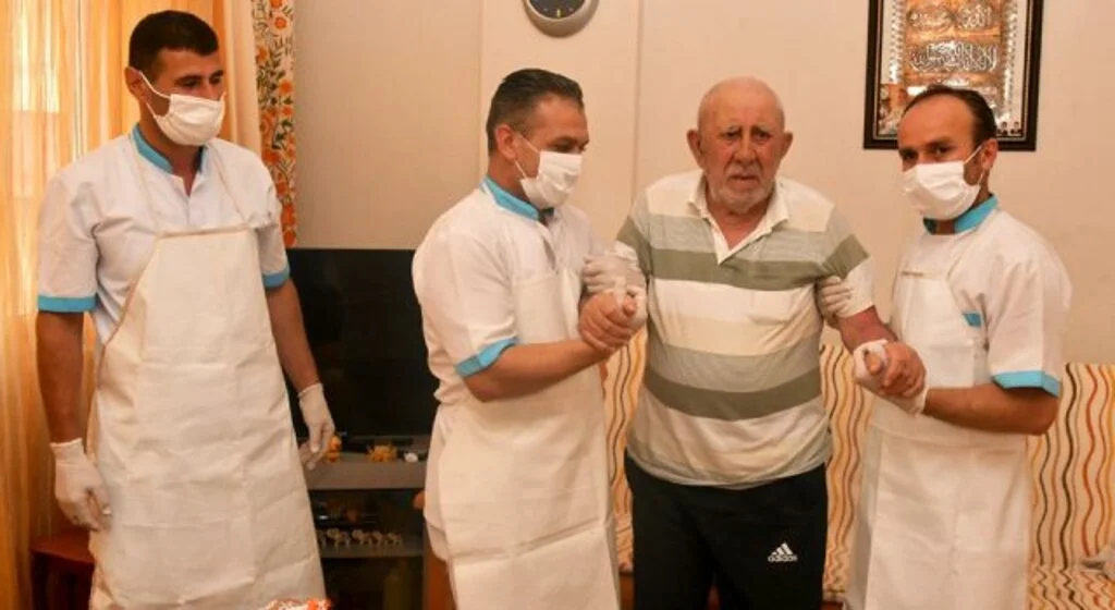 Evde bakım  hizmeti başladı