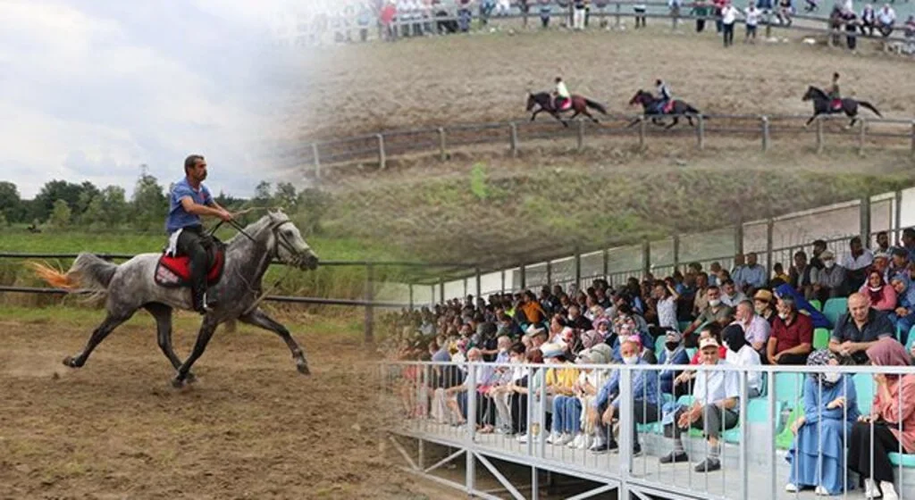 Geleneksel Rahvan At Yarışları nefes kesti