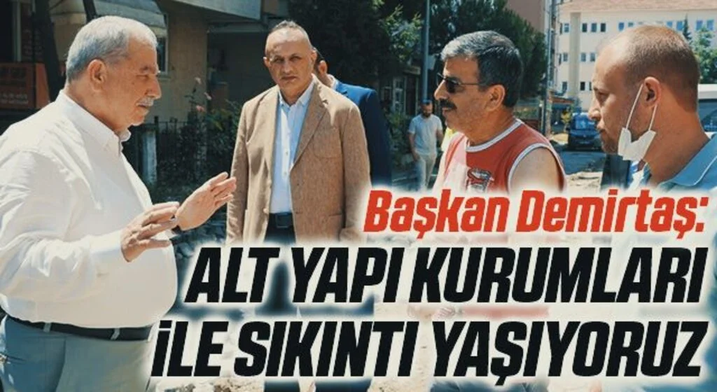 İlkadım Belediye Başkanı Necattin Demirtaştan yap-boz isyanı 