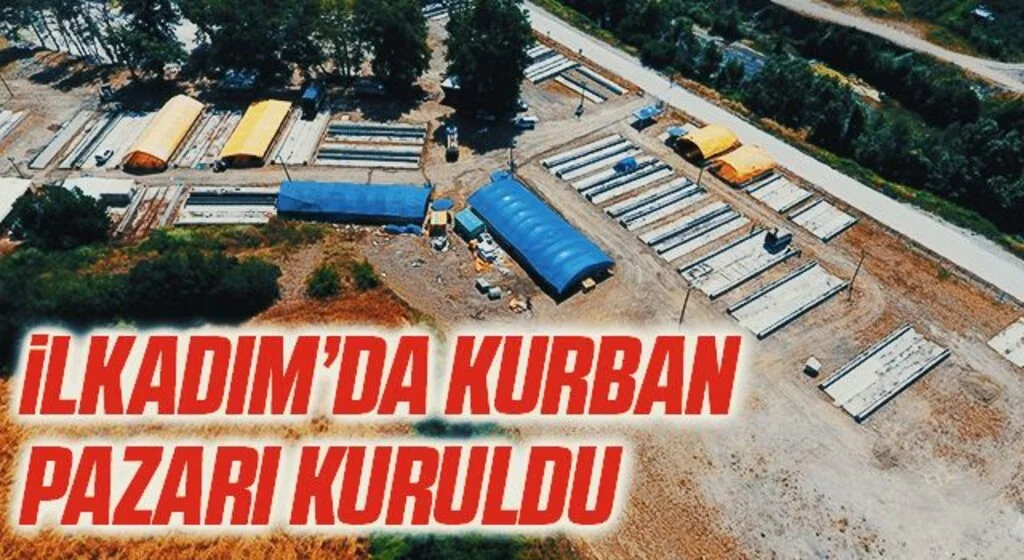 İlkadım’da kurban pazarı kuruldu