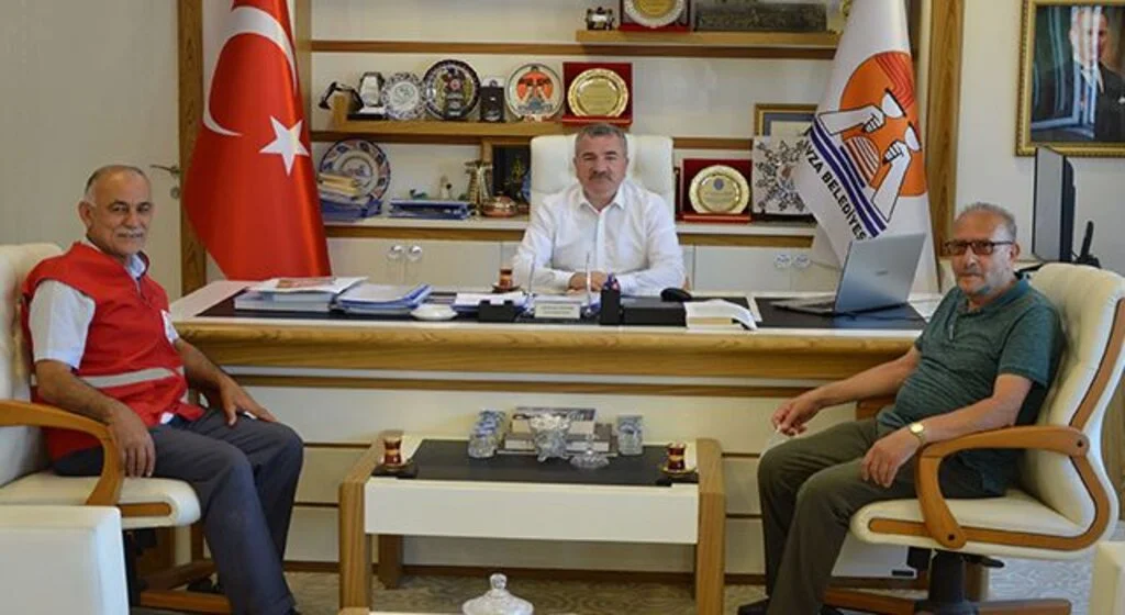 Kızılay Havza Temsilciliğinden Başkan Özdemir’e Ziyaret
