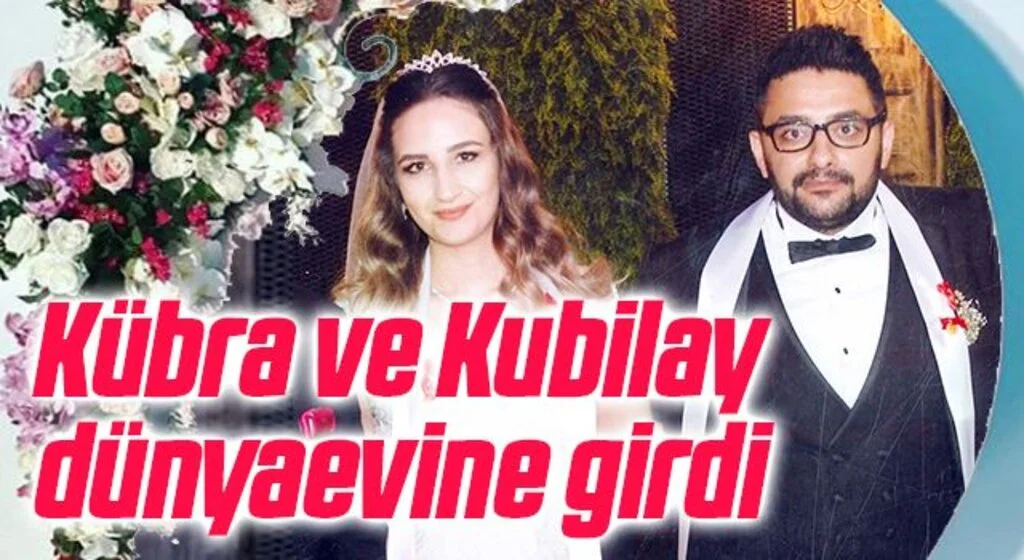Kübra ve Kubilay dünyaevine girdi