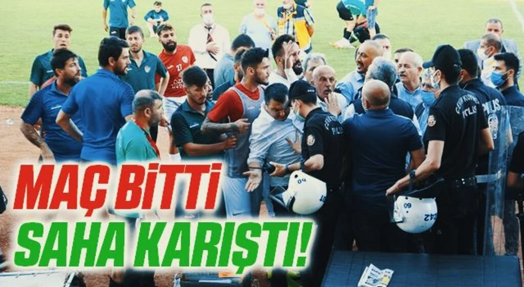 Maç Bitti Saha Karıştı!
