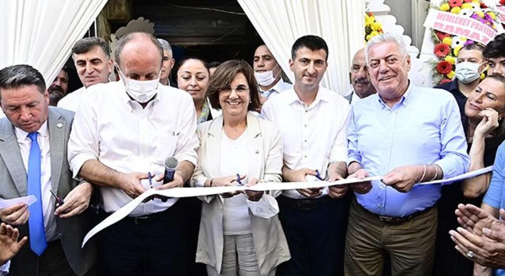 Memleket Partisi Genel Başkanı İnce, Samsun'da partisinin il başkanlığının açılışını yaptı