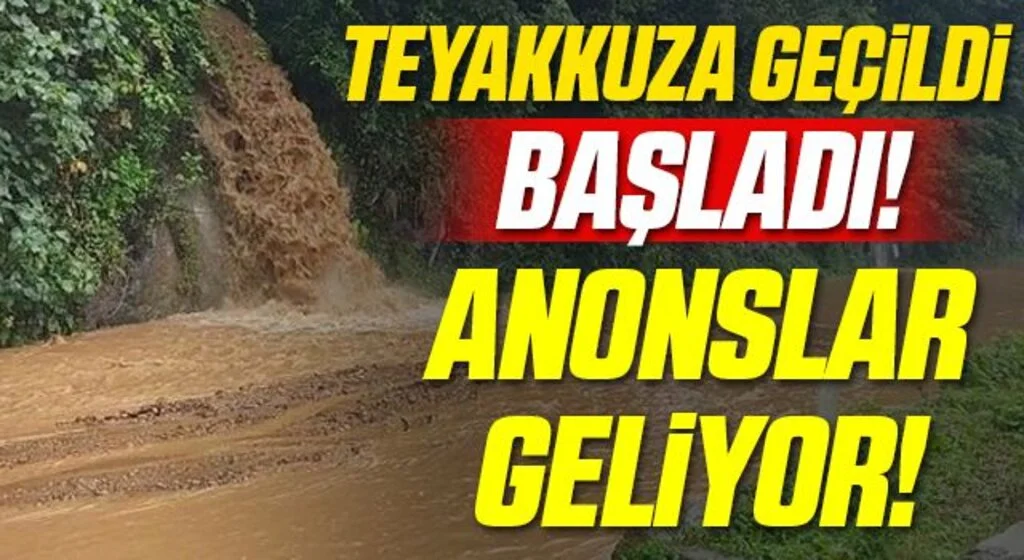 Meteoroloji'den Karadeniz için çok kuvvetli ve şiddetli yağış uyarısı (27 Temmuz hava durumu)