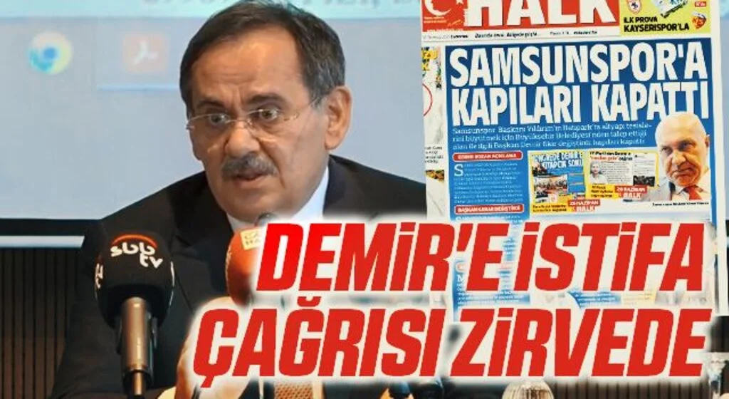 Mustafa Demir'e İstifa Çağrısı Zirvede
