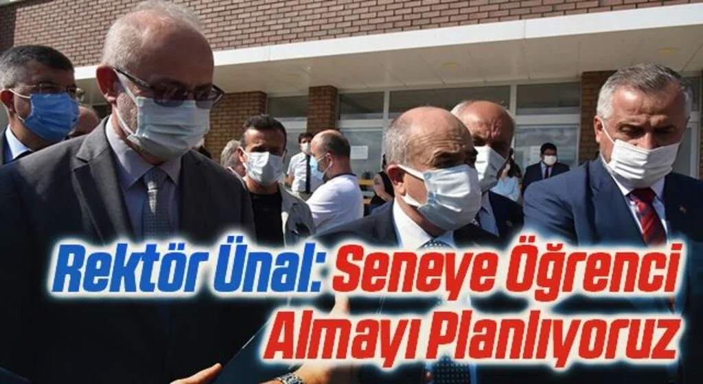 OMÜ Rektörü Prof. Dr. Yavuz Ünal: Seneye Öğrenci Almayı Planlıyoruz