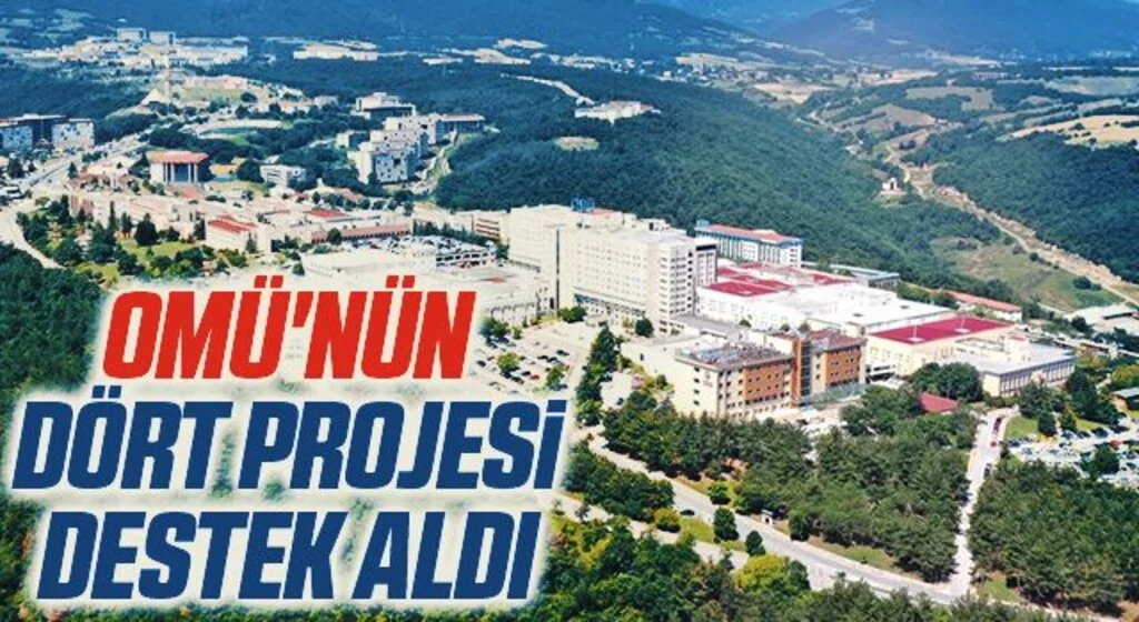 OMÜ'nün dört projesi destek aldı