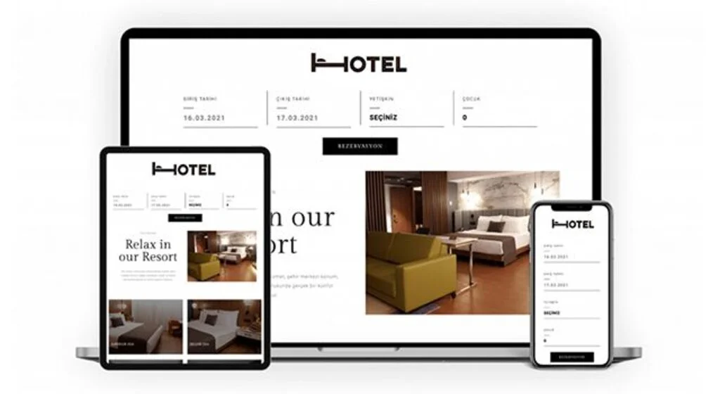 Otel Web Sitesi Tasarımı ile Görünür Olun
