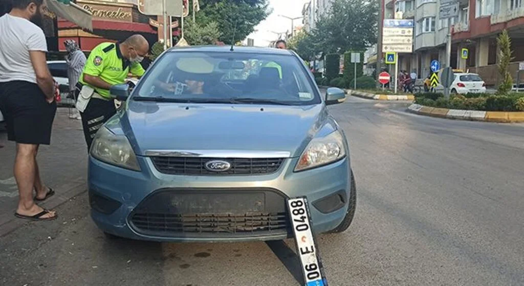 Otomobil ile motosiklet çarpıştı: 1 yaralı