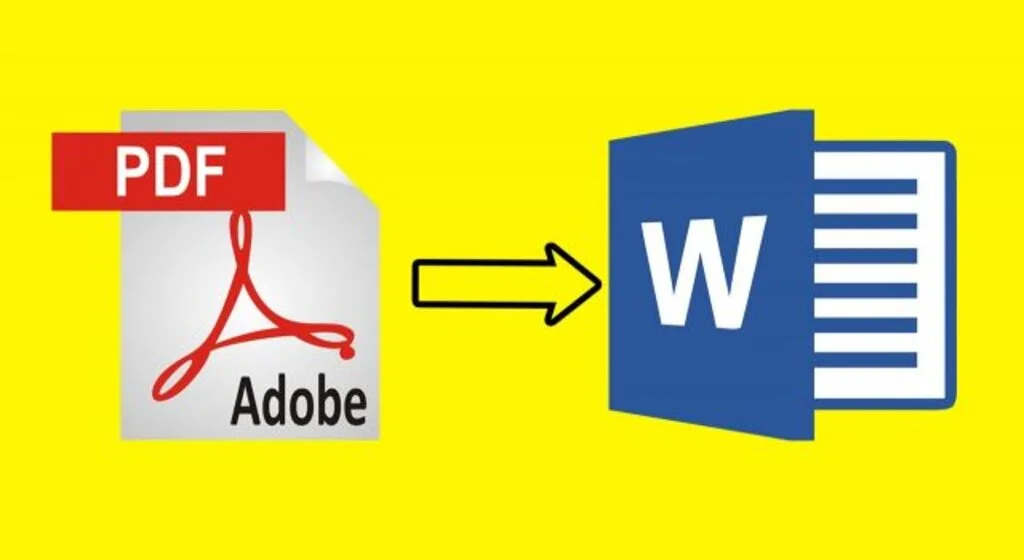 PDF belgenizi çevrimiçi ve çevrimdışı aracılığıyla Word dosyasına dönüştürün