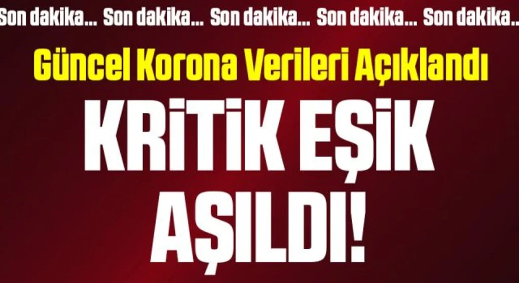 Sağlık Bakanı Koca açıkladı! İşte 28 Temmuz 2021 güncel corona virüsü (koronavirüs) verileri… Kritik eşik aşıldı