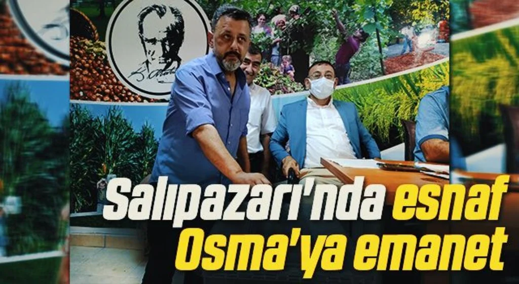 Salıpazarı'nda esnaf Osma'ya emanet