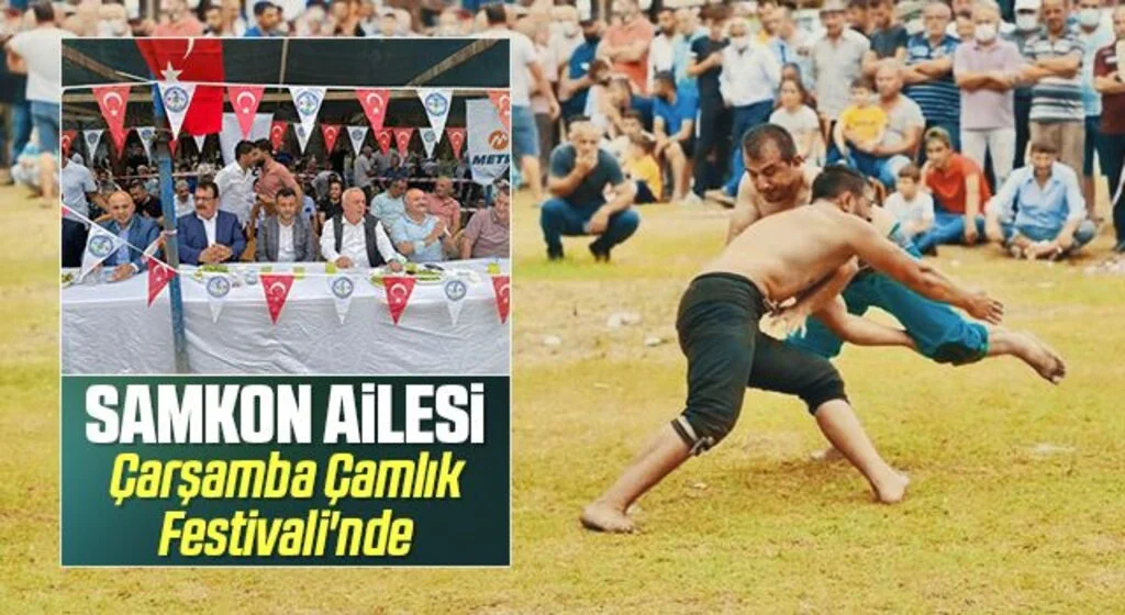 SAMKON Ailesi Çarşamba Çamlık Festivali'nde