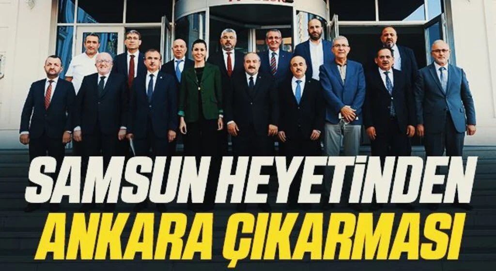Samsun heyetinden Ankara çıkarması