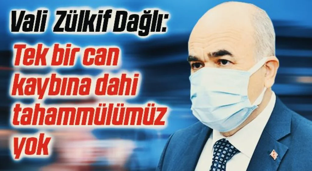 Samsun Valisi Zülkif Dağlı : Tek bir can kaybına dahi tahammülümüz yok