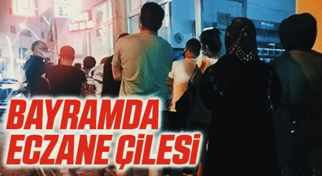 Samsun'da Bayramda eczane çilesi