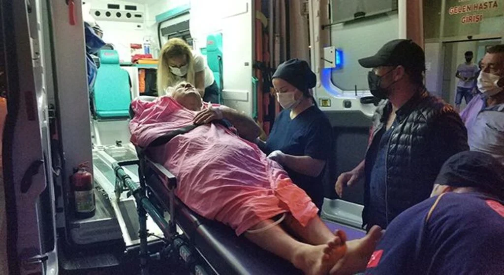 Samsun'da bir kişi bıçaklı saldırıda yaralandı