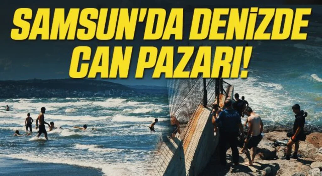 Samsun'da Denizde Can Pazarı! Kızları Babasını Kurtarmak İçin...