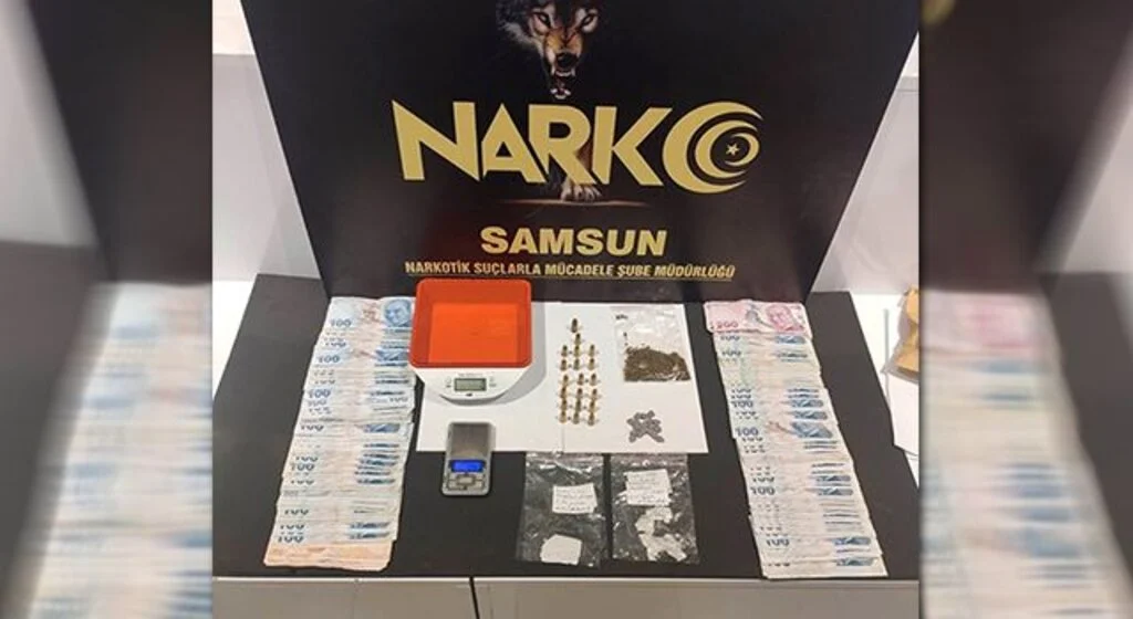 Samsun'da düzenlenen uyuşturucu operasyonlarında 3 zanlı yakalandı
