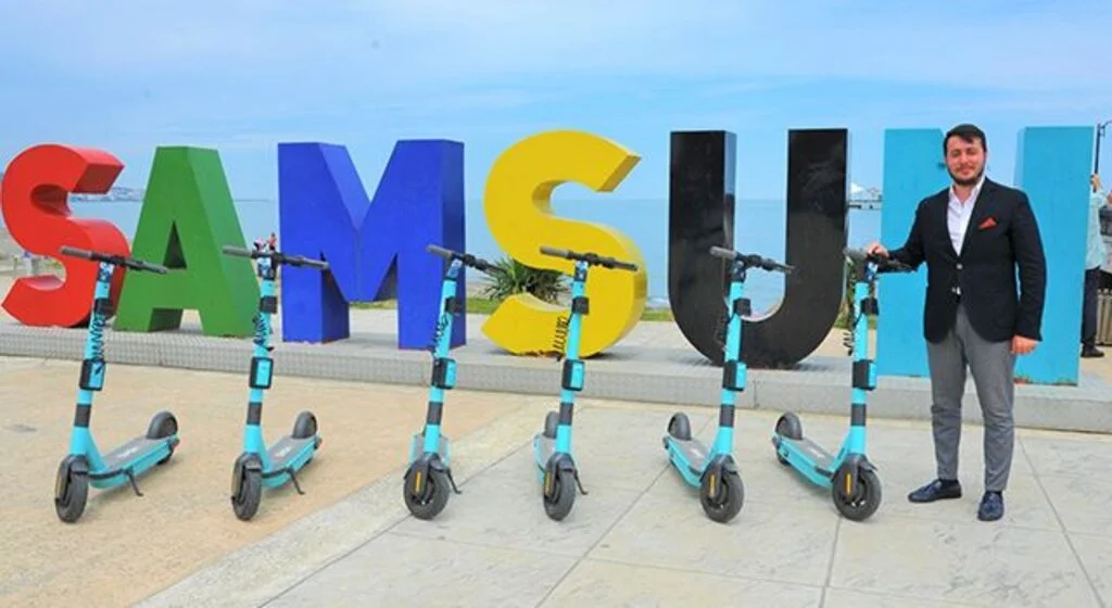 Samsun’da ‘elektrikli scooter’ dönemi