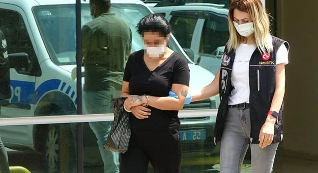 Samsun'da Evinde uyuşturucu ele geçirilen kadın tutuklandı