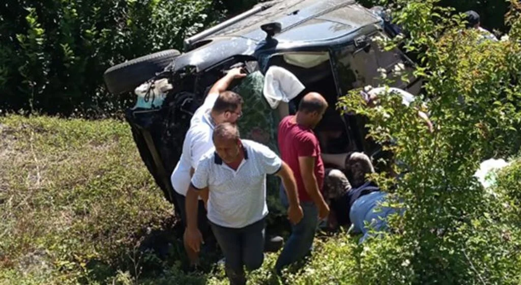 Samsun'da Feci Kaza! 2 Ölü