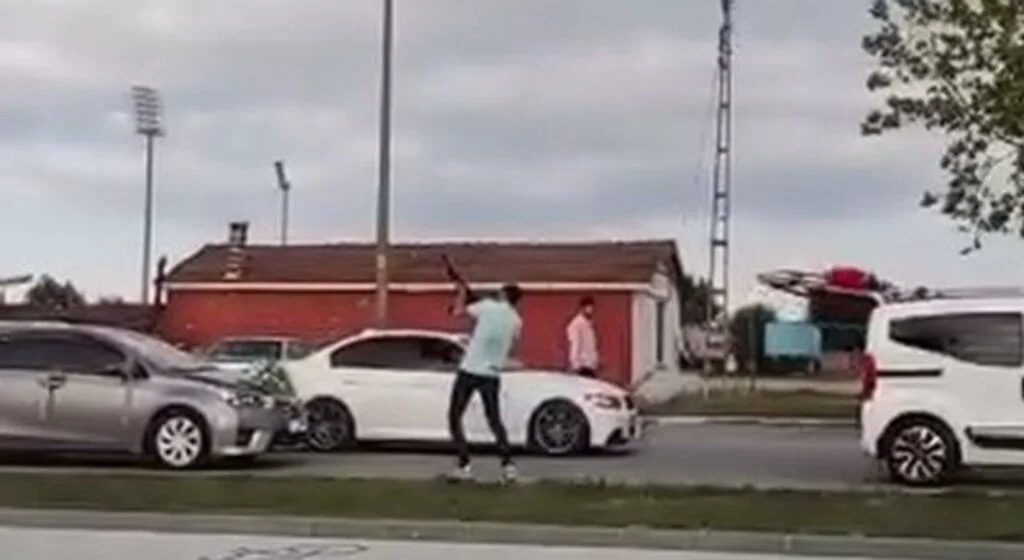 Samsun'da Havaya ateş eden maganda korku dolu anlar yaşattı