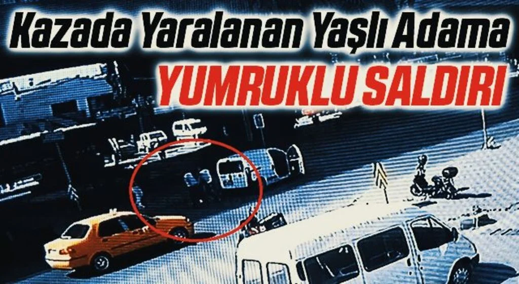 Samsun'da Kazada yaralanan yaşlı adama yumruklu saldırı