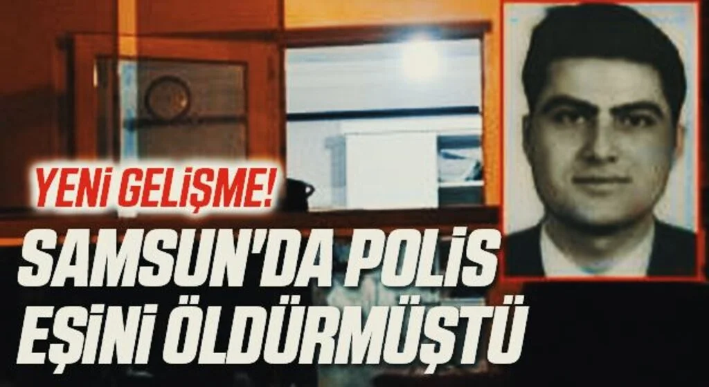 Samsun'da Polis olan kocasını öldüren kadın adliyede