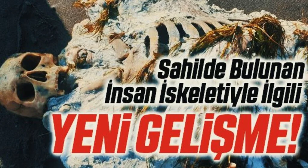 Samsun'da Sahilde Bulunan İnsan İskeletiyle İlgili Yeni Gelişme!