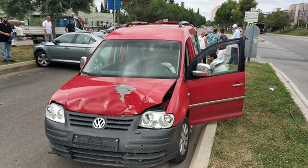 Samsun'da trafik kazası: 2 yaralı