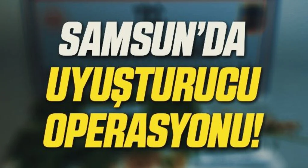 Samsun'da uyuşturucu operasyonlarında 22 şüpheli yakalandı