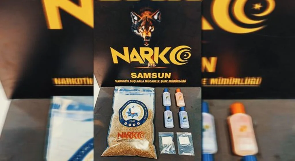 Samsun'da uyuşturucu ticaretinden 2 kişi gözaltına alındı